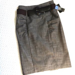 Pencil Skirt with Matching Belt B-WEAR NWT